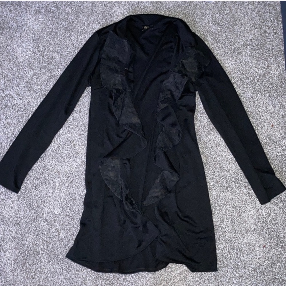 Like new black cardigan.
